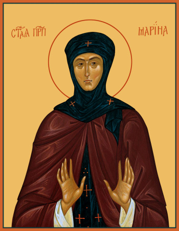 Марина Берийская (Македонская),преподобная  дева, купить икону