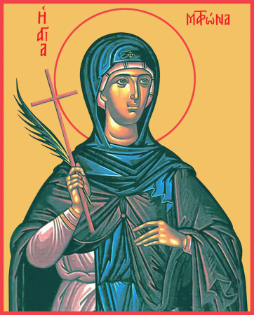Матрона Солунская (Фессалоникийская) мученица, купить икону