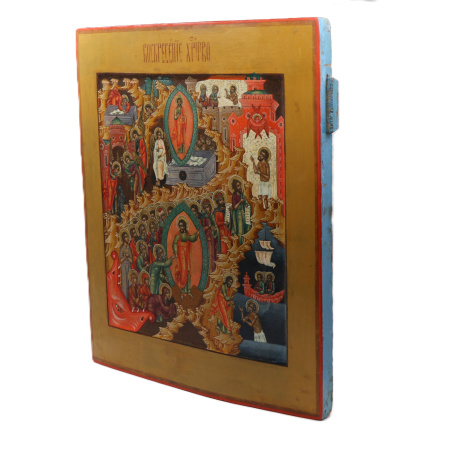 Икона Воскресение Христово, 19 век