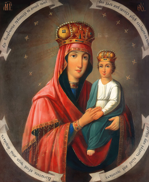 Споручница грешных икона Божией Матери, купить икону