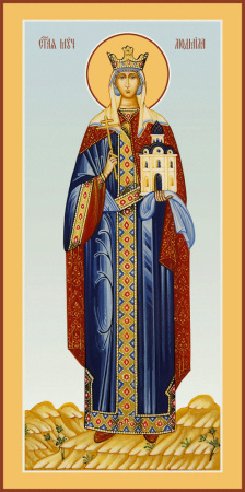 Людмила мученица, княгиня чешская, купить икону