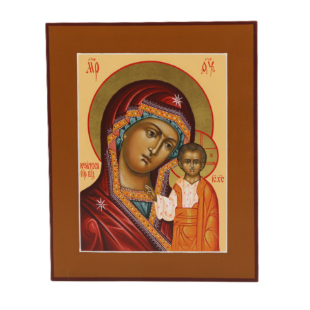 Казанская икона Божией Матери, писаная икона
