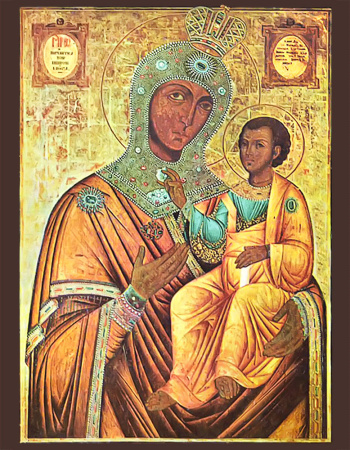 Иверская Парижская  икона Божией Матери, купить икону