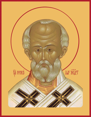 Николай чудотворец, архиепископ Мир Ликийских, святитель, купить икону