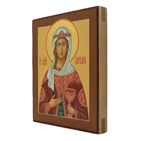 Св. вмц. Варвара, писаная икона