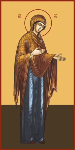 Деисусная икона Божией Матери, купить икону