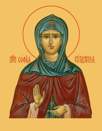 София (в миру Соломония) Суздальская преподобная, купить икону