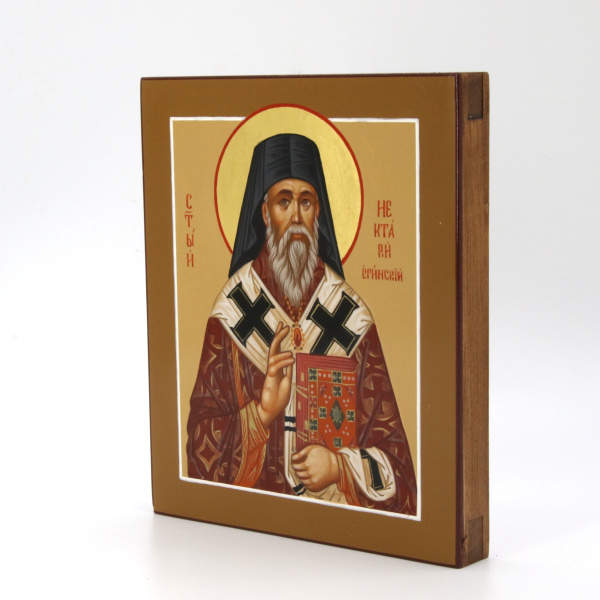 Св. Нектарий Егинский, писаная икона