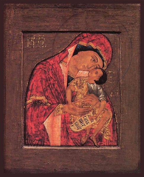 Взыграние Младенца Угрешская икона Божией Матери, купить икону