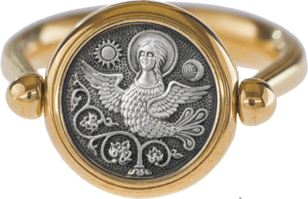 Перстень с иконой "Святая блаженная Матрона"