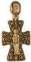 Крест «РАСПЯТИЕ. БОЖИЯ МАТЕРЬ КИРИОТИССА-НИКОПЕЯ»