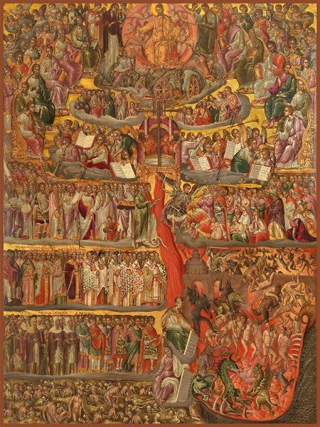 Второе пришествие Иисуса Христа, купить икону