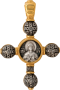 Крест «ГОСПОДЬ ВСЕДЕРЖИТЕЛЬ. БОЖИЯ МАТЕРЬ АССУНТА»