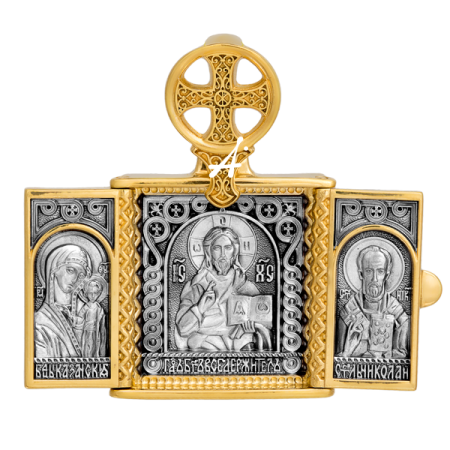 «Господь Вседержитель. Казанская икона Божией Матери. Свт. Николай Чудотворец»