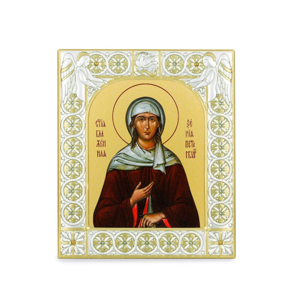 Икона Ксения Петербургская блаженная в рамке