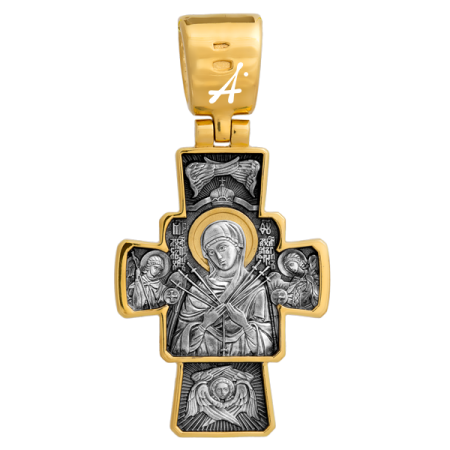 «Распятие. Икона Божией Матери «Семистрельная»