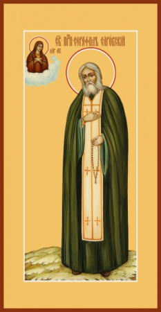 Серафим Саровский преподобный чудотворец, купить икону