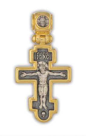 Крест "РАСПЯТИЕ. БОЖИЯ МАТЕРЬ АГИОСОРИТИССА"