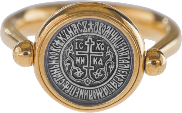 Перстень с иконой «СВЯТАЯ МУЧЕНИЦА НАТАЛИЯ»