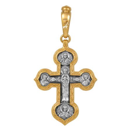 «Распятие. Валаамская икона и святые целители. Молитва «Да воскреснет Бог»