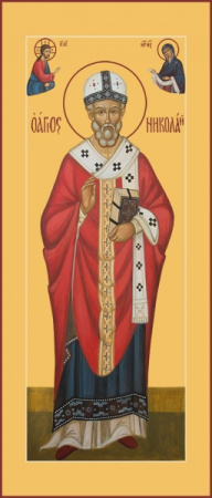 Николай чудотворец, архиепископ Мир Ликийских, святитель, купить икону