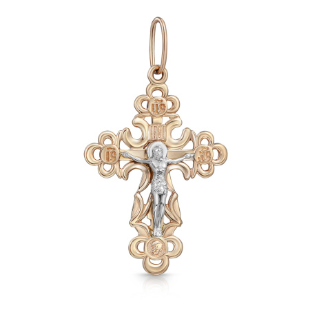 Крест "Распятие" из золота