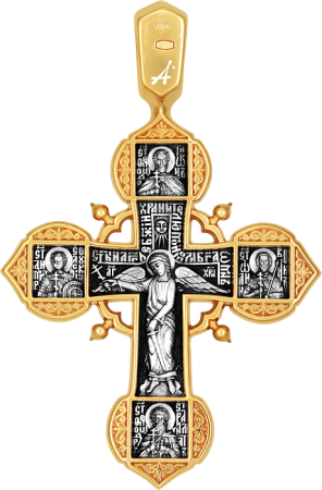 «Крест древнерусский со святыми мужами и Ангелом Хранителем»