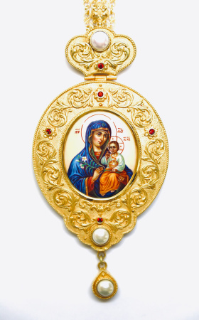 Панагия "Неувядаемый цвет"