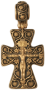 Крест «РАСПЯТИЕ. БОЖИЯ МАТЕРЬ КИРИОТИССА-НИКОПЕЯ»