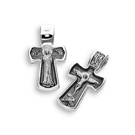Крест нательный «Умиление» КР15 серебро