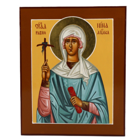 Св. Нина, писаная икона