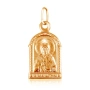 Подвеска иконка из золота "Святая Матрона"