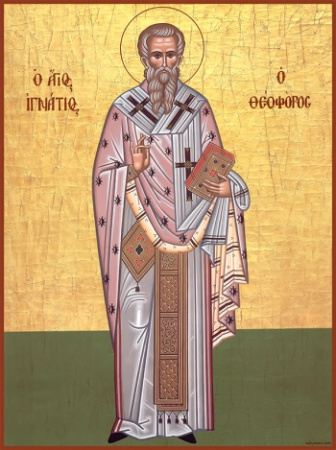 Игнатий Богоносец священномученик, купить икону