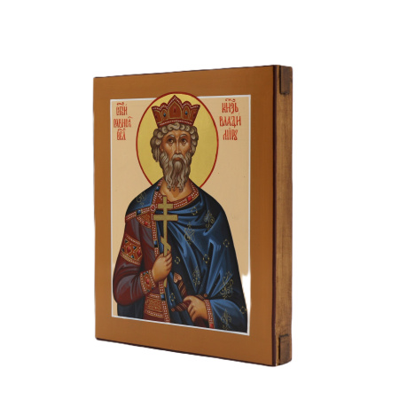 Владимир, равноапостольный, князь, писанная икона