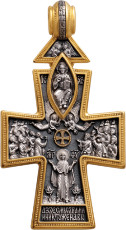Крест «ВОЗНЕСЕНИЕ. СОШЕСТВИЕ СВЯТОГО ДУХА»