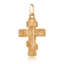 Крест из красного золота