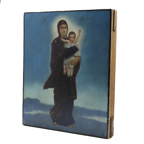 Старинная икона Икона Божией Матери «Благодатное Небо» , XIХ век 