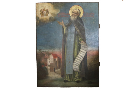 Св. прп. Сергий Радонежский, игумен Земли Русской, 18 век