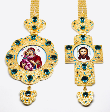 Панагия и крест