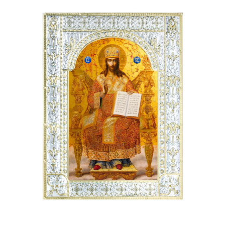 Икона Господь Вседержитель в рамке