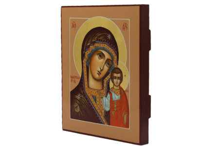 Казанская икона Божией Матери, писаная икона