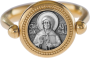 Перстень с иконой "Святая блаженная Матрона"