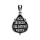 Образок «Иверская икона Божией Матери в форме цаты» чернение – фото №3