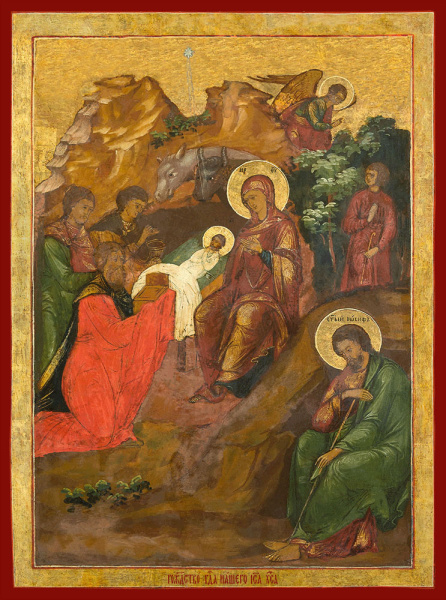 Рождество Христово, купить икону