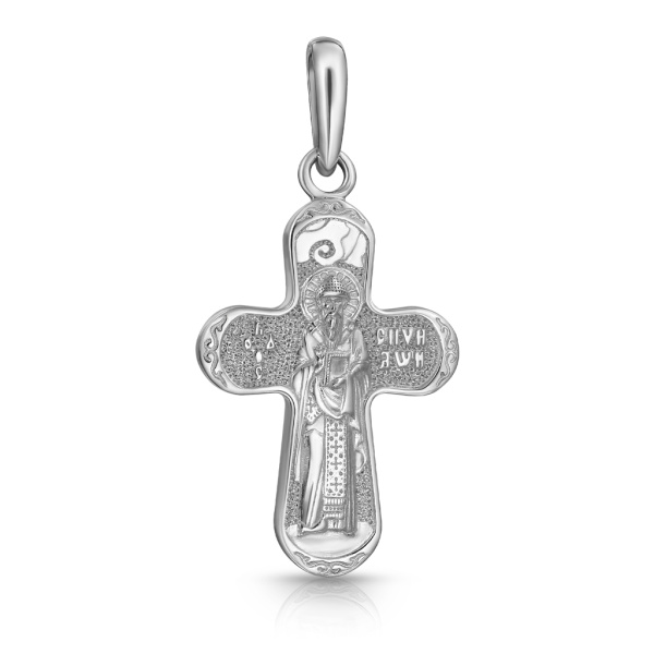 Крест "Распятие. Спиридон Тримифунтский"