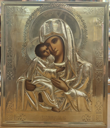 Владимирская икона Божией Матери, 19 век