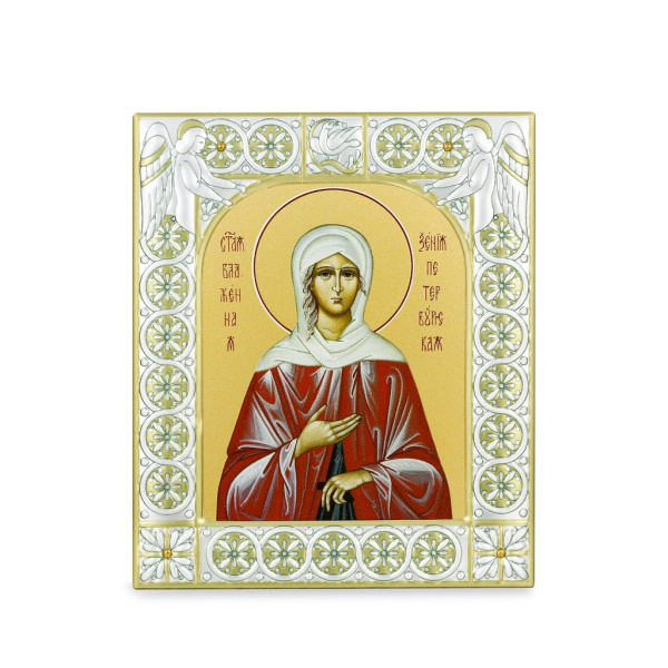 Икона Ксения Петербургская блаженная в рамке