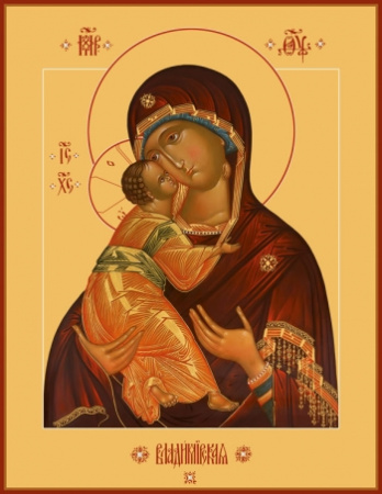 Владимирская икона Божией Матери, купить икону