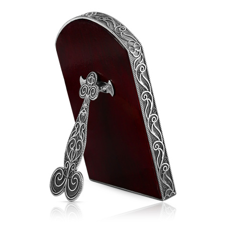 Икона Ангел Хранитель, оклад серебро