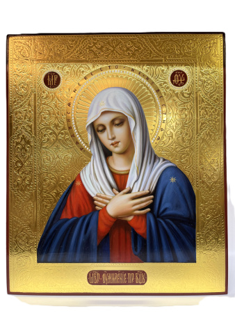 Умиление икона Пресвятой Богородицы, писаная